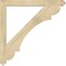 Ekena Millwork Olympic Arts & Crafts Rough Sawn Bracket, Douglas Fir, 4"W x 46"D x 46"H BKT04X46X46OLY03RDF - alternate 4